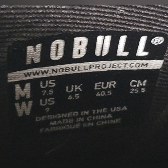 NoBull Succulent Floral High Top Trainer Sneaker Shoe (Unisex)W9 M7.5 - Picture 14 of 15